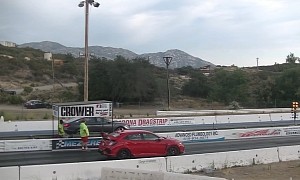 Honda Accord 2.0T Auto Drag Races Honda Civic Type R, They're Not Even Close