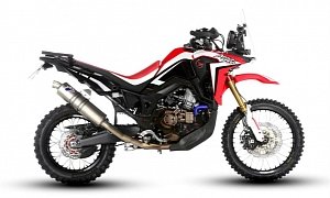 Honda Africa Twin Rally Version Pops Up In Italy