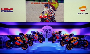 Honda and Repsol Celebrate 2 Decades of MotoGP Racing