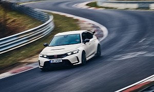 Honda Announces New FWD Civic Type R Nürburgring Lap Record, but There's a Catch