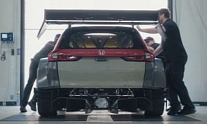 Honda Announces the Reveal of Frankensteinian 800 Horsepower CR-V Hybrid Racer