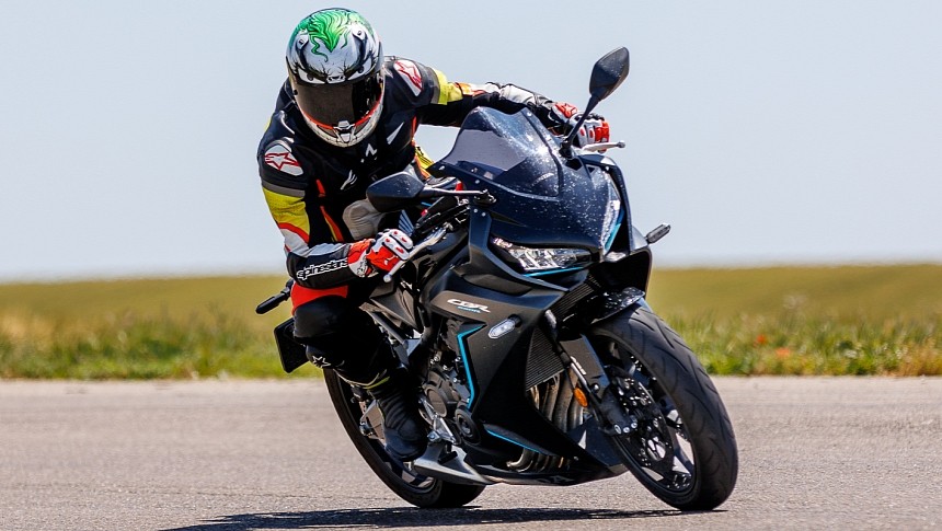 Honda CBR650R Feels Right at Home at the Racetrack and the SCL500 Could Be a Lot of Fun