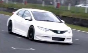 Honda Civic NGTC Racer Spotted Testing