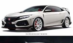 Honda Civic Type R "Coupe" Is a Crazy Two-Door Hot Hatch