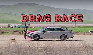 Honda Civic Type R Drag Races Hyundai Elantra N, Care To Guess Which Is Quicker?