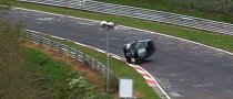 Honda Civic Type R Driver Can't Handle Lift-Off Oversteer, Causes Rollover Crash