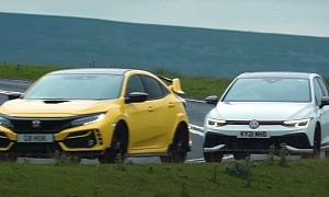 Honda Civic Type R Limited Edition Vs VW Golf GTI Clubsport 45 - FWD for the Win