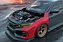 Honda Civic Type R "Swap Monster" Is the LS Hot Hatch