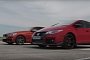 Honda Civic Type R vs. BMW M135i Drag Race Shows Rear-Drive Advantages