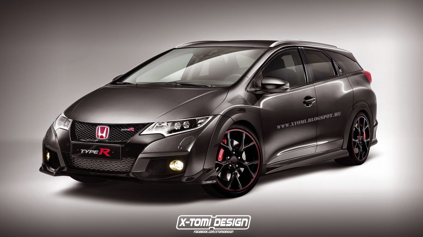 Honda Civic Type R Wagon Is Weird And Awesome At The Same Time Autoevolution