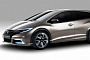 Honda Civic Wagon Concept First Photos Ahead of Geneva