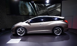 Honda Civic Wagon Concept Looks Beautiful in Geneva <span>· Live Photos</span>