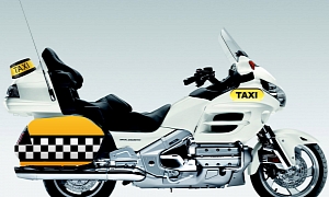 Honda France Says the Gold Wing Is Not a Taxi Bike