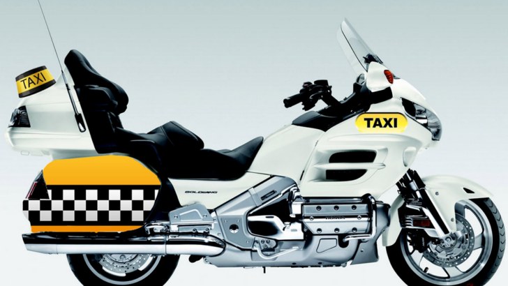 Gold Wing Is Not a Taxi Bike