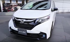 Honda Freed Modulo X Looks Sporty But Tiny in Japan