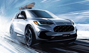 Honda HR-V For the American Market (Kind Of) Appears in Artistic Sketches