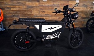 Honda-Inspired Overland S Electric Motorbike Has Modern Features Wrapped in a Retro-Look