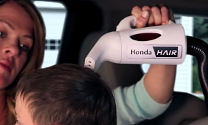 Honda Invents Hair Cutting Machine for Use in Cars