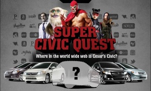 Honda Launches The Super Civic Facebook Quest