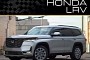 Honda LRV (Large Recreational Vehicle) Is a Cool, Digital Full-Size Three-Row SUV