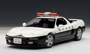 Honda NSX Police Car Scale Model Is a Must Have