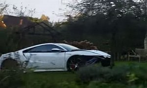 Honda NSX Reportedly Crashes On the Way Home from the Dealer in the UK