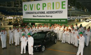 Honda Opens New Indiana Plant