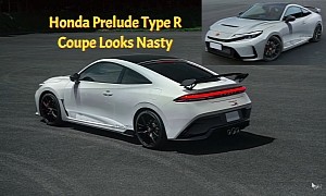 Honda Prelude Morphs to Production-Spec Type R: Would It Make a Great Acura Integra Coupe?