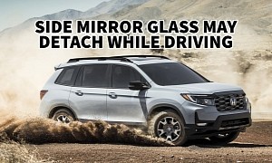 Honda Recalls 330k Vehicles Over Detaching Side Mirror Glass