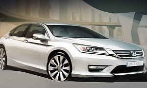 Honda Releases European and Russian Accord Sketches