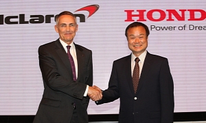 Honda Returning to F1 in 2015 as McLaren Engine Supplier