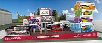 Honda's Stand at Goodwood Looks a Lot Like the Toy Story Animation Movie Set