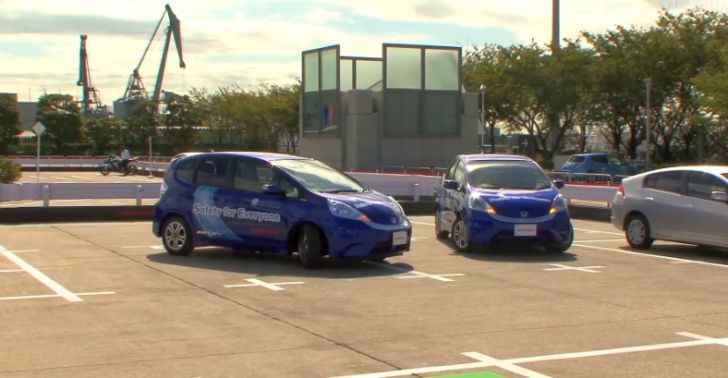 Honda Driverless Valet Parking System