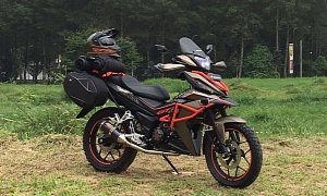 Honda Supra GTR 150 Adventure Is a Real Off-Road Scooter