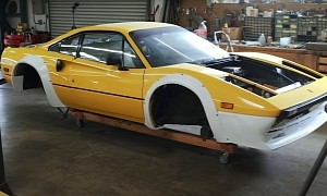 Honda-Swapped Ferrari 308 Is Almost Good to Go, Took 16 Months to Build