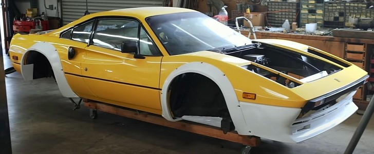 Honda-Swapped Ferrari 308 Is Almost Good to Go, Took 16 Months to Build