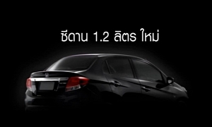 Honda Teases Thailand-Bound Brio-Based Sedan