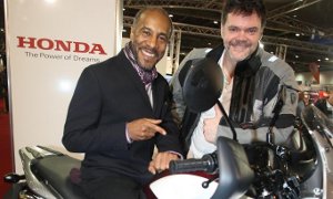 Honda Transalp Takes the Celebrity Charity Challenge