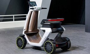 Honda Wonder Walk Concept, Another Connected E-Scooter?