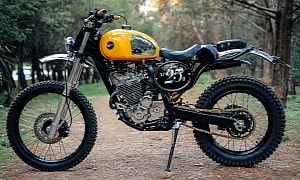Honda XR250 Silver Sand Is Among the Best-Looking Custom Scramblers Out There