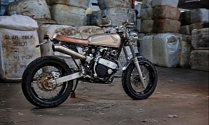 Honda XR600 X ON Goes From Retired Rally Bike to Stylish Scrambler Featuring Classic Vibes