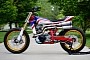 Honda XR650R Retro Tracker Pays Custom Tribute to the Iconic RS750 Flat-Track Racers