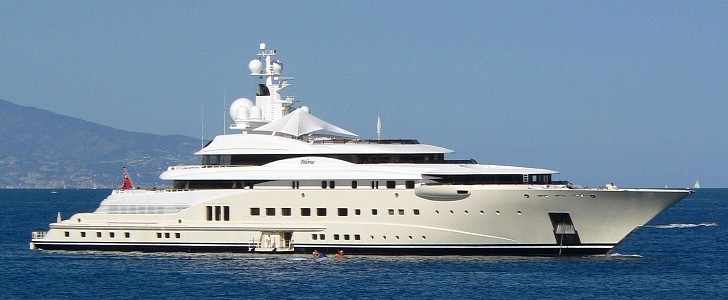 Pelorus is a mammoth superyacht previously owned by Roman Abramovich