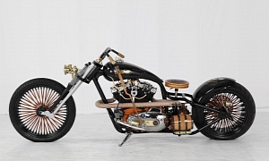 Hoosier Daddy Choppers Jack Daniel's Custom Harley-Davidson
