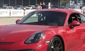 Horacio Pagani Buys Red Porsche Cayman GT4, Tracks His Porsche Collection