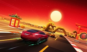 Horizon Chase’s Latest China Spirit DLC Introduces a Powerful Electric Car, New Tracks