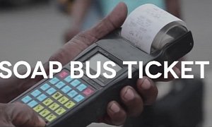 Hospital Group in Sri Lanka Designs First-Ever Bus Ticket Made of Soap