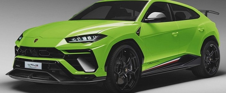 Lamborghini Urus rendering