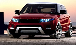 Range Rover Evoque Performance Version Being Tested