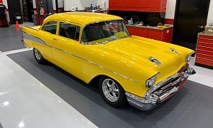 Hot Rod Magazine's Iconic '57 Chevy Is Getting an EV Engine Swap for SEMA